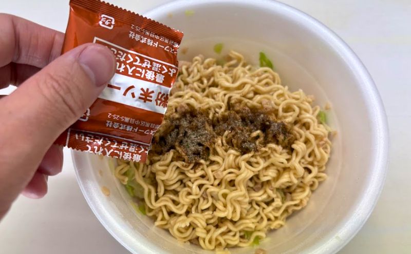 BASE YAKISOBA(ベース焼きそば)>調理方法(共通)＞粉末ソース